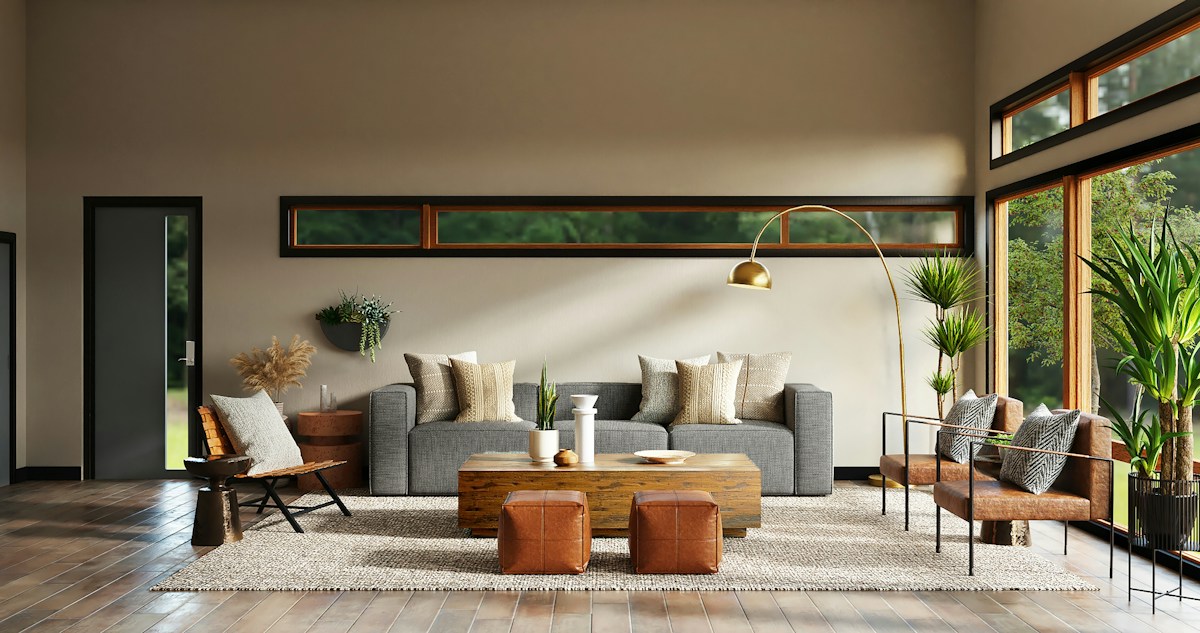 Ambientación de espacios interiores — imagen referencial